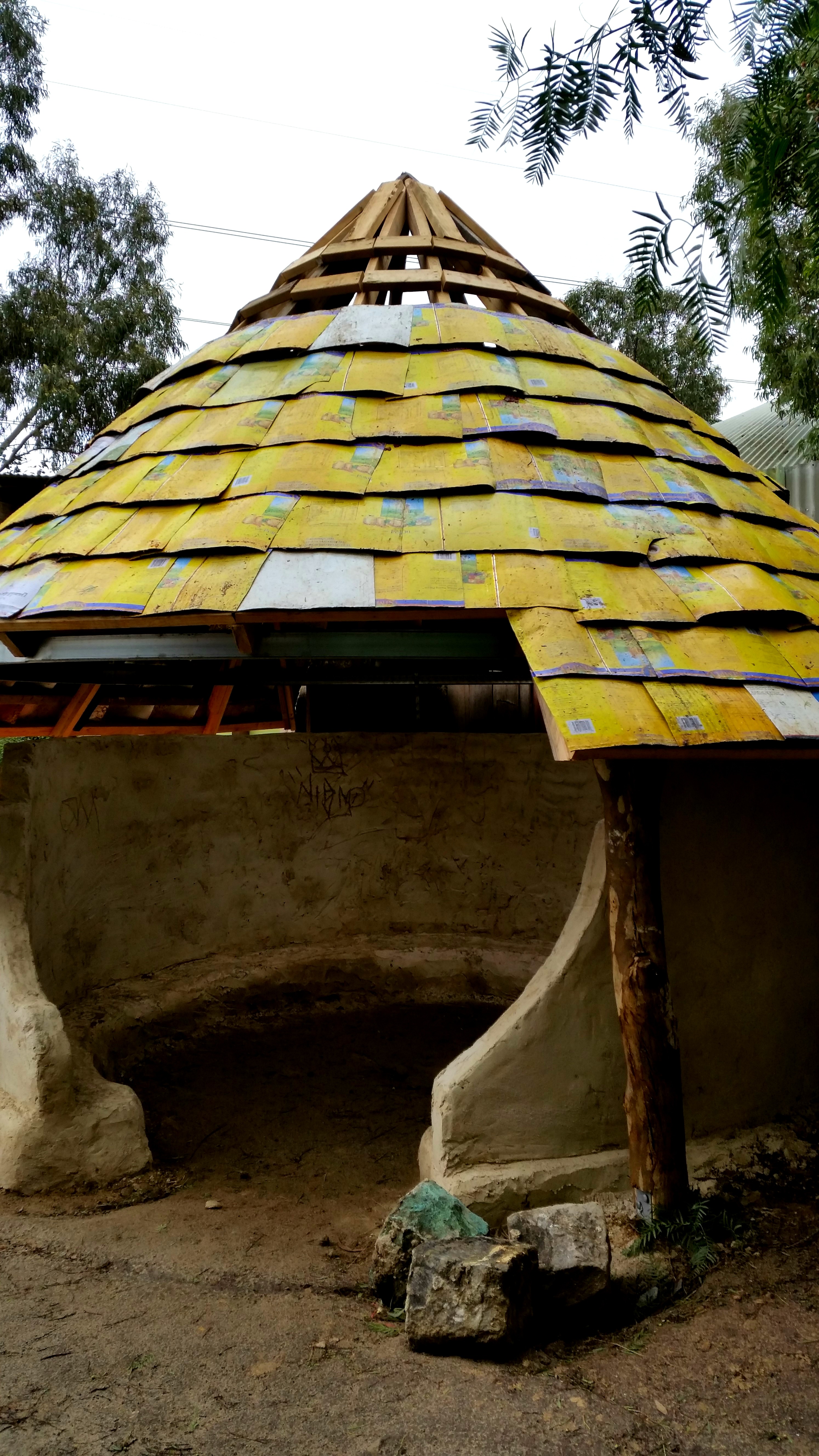 The African Hut gets a revamp after it was vandalised last year.